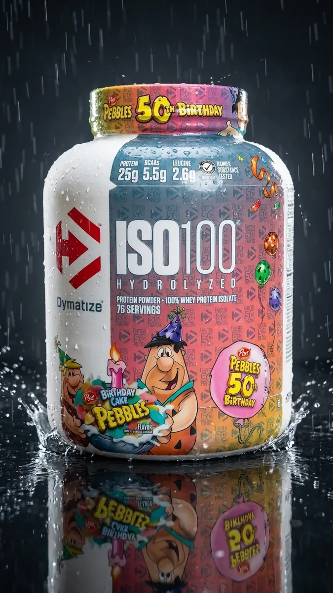 وی ایزوله دایمتایز ISO100 طعم کیک تولد — ۲۲۷۰ گرم